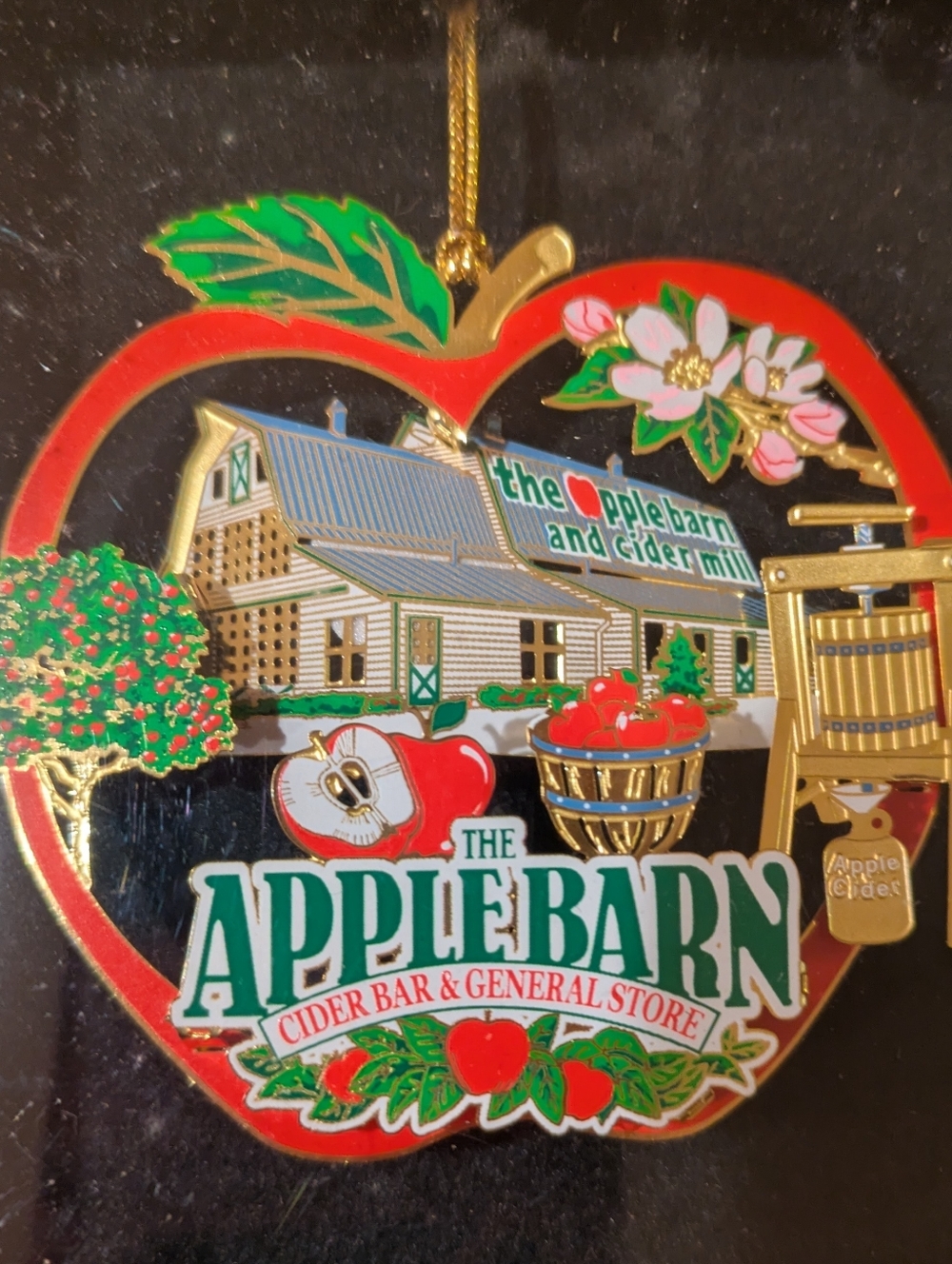 2 Tennessee Brass Ornaments